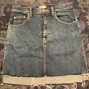 Denim skirt